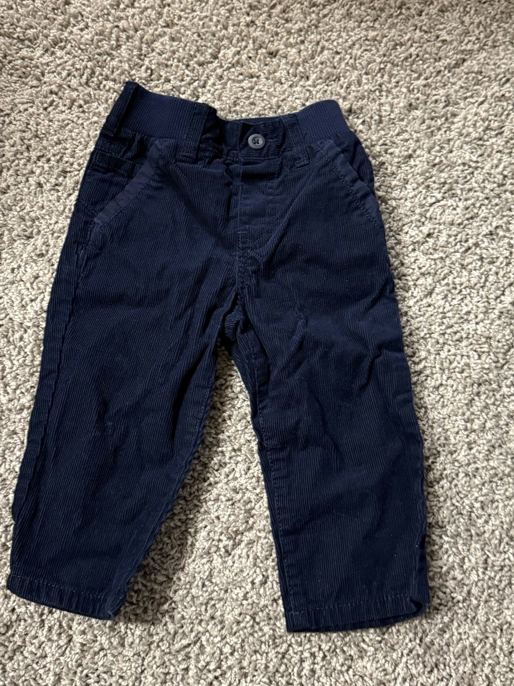 Gymboree Navy Corduroy Pull-On Pants